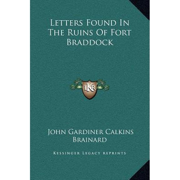Letters Found in the Ruins of Fort Braddock Hardcover