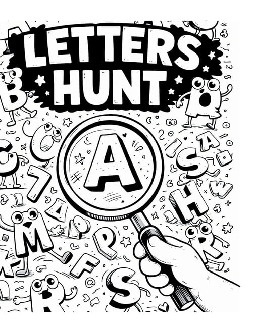 Letters Hunt, (Paperback)