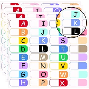 Alphabet Tabs