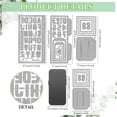 thumbnail image 1 of Letters Numbers Metal Cutting Dies Planning Pages Stamp Frame Die Cuts Template Label Holes Flowers Embossing Cutting Stencil for Card Making DIY Scrapbooking Craft Paper Album Decoration, 1 of 8