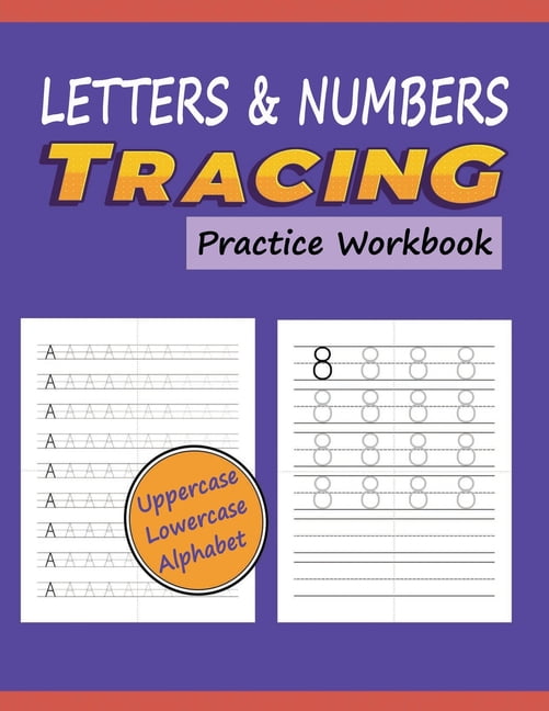 Li Alphabets Letters & Numbers Tracing Practice Workbook: Writing Alphabets and ...