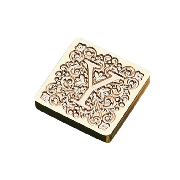 Letters Series Wax Seal Stamp Brass Head English Letters Sealing Waxed Stamp