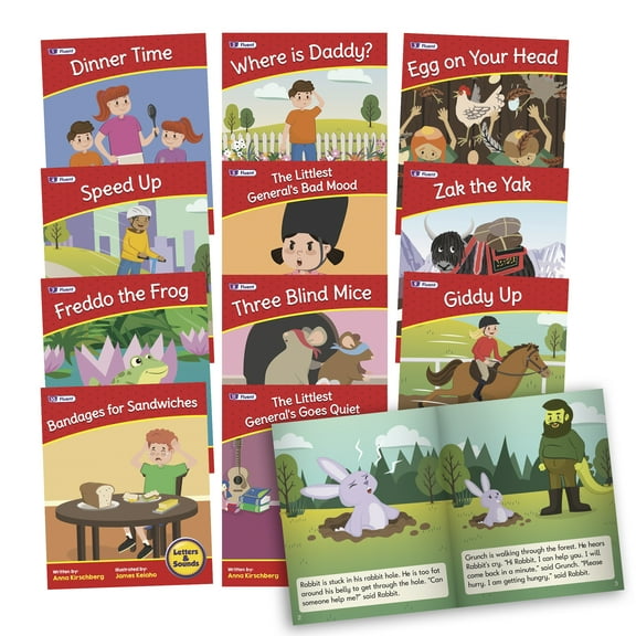 Junior Learning Letters & Sounds Phase 6 Set 2 Fiction Educational Learning Set