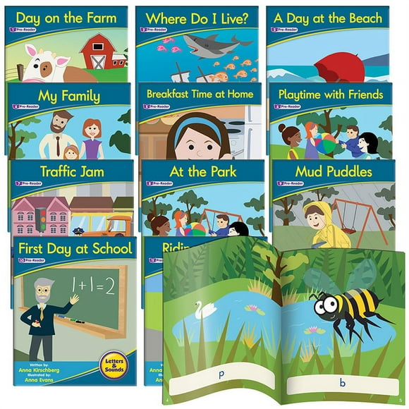 Letters & Sounds Phase 1 Set 1 Fiction | Bundle of 10 Sets