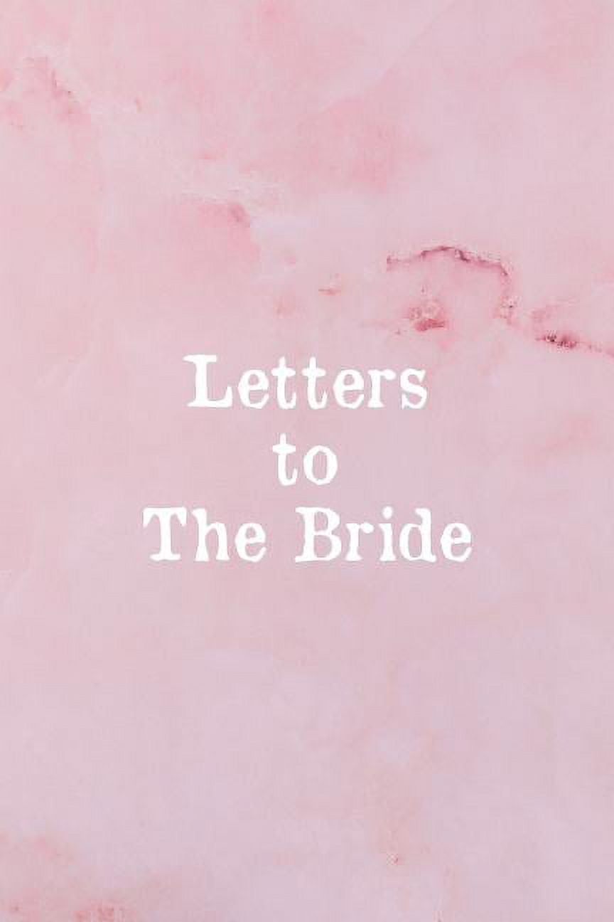 Andaz Press Letters to The Bride Kraft Brown Bachelorette Party  Scrapbook Notebook Photo Keepsake Bridal Shower Guest Book Memory Book Gift  for The Bride to Be 120 Pages 8.5 x 8.5-Inches 
