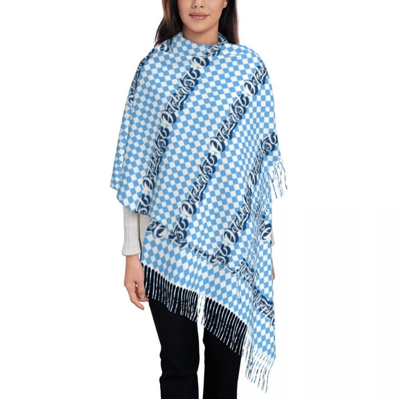 Letters Women's Tassel Shawl Scarf Fashion Scarf