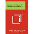 thumbnail image 1 of Letters and Verses of Clara Boardman Peck Paperback, 1 of 1