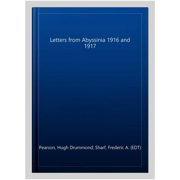 Letters from Abyssinia 1916 and 1917