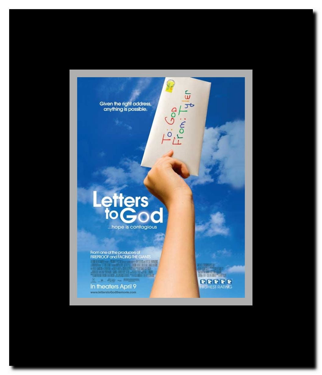 Letters to God Framed Movie Poster