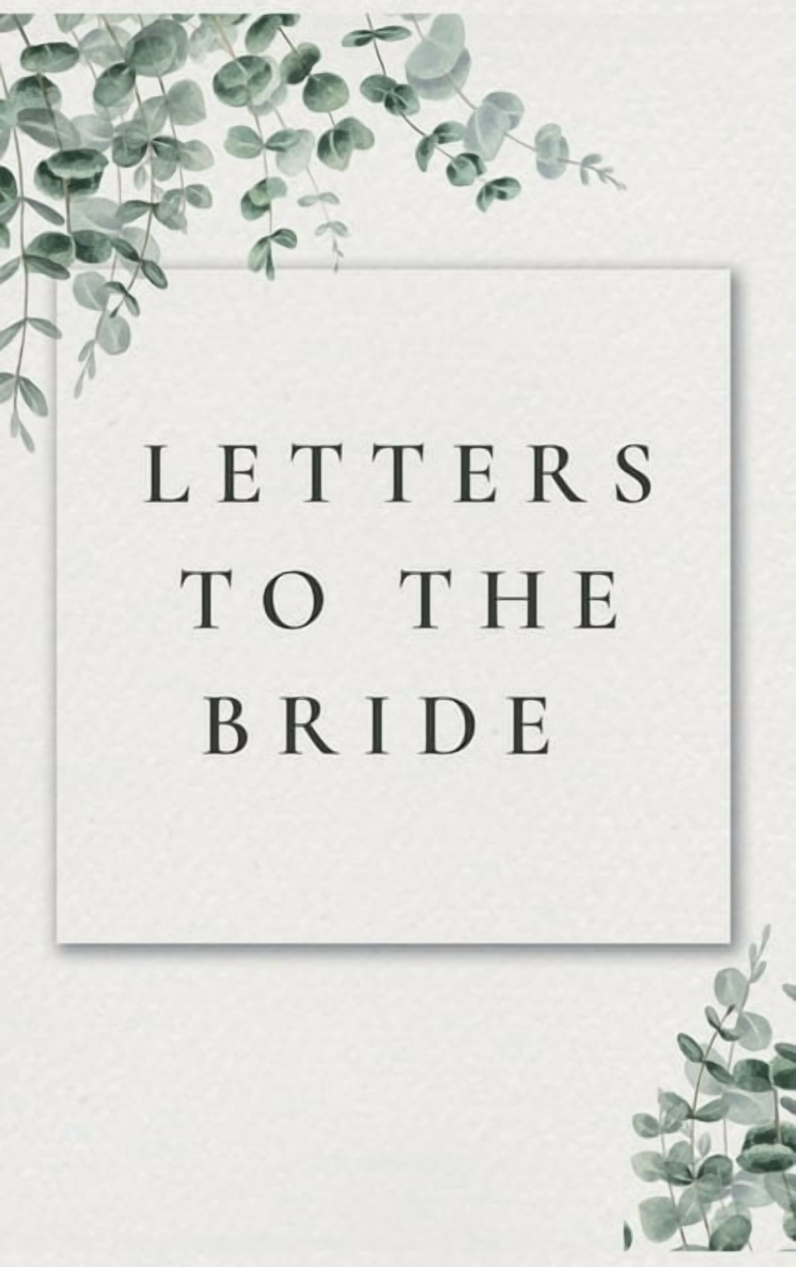 Letters to the Bride, (Hardcover) - Walmart.com