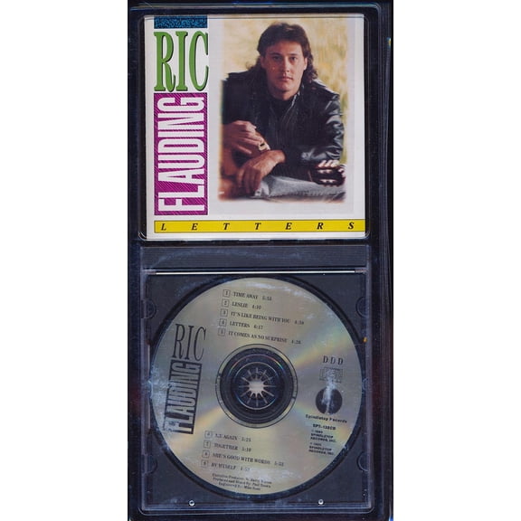 Ric Flauding - Letters orig longbox packaging - 013437013222 - CD