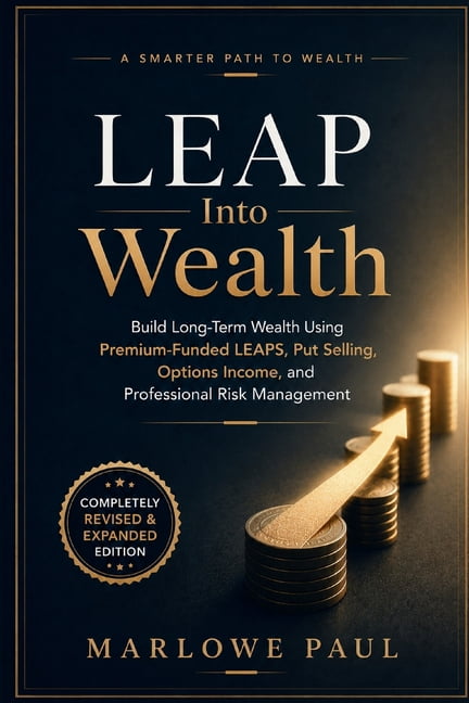 Leap Into Wealth: Build Long-Term Wealth Using Premium- Funded LEAPS, Put Selling, Options Income, and Professional Risk, (Paperback)