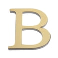 thumbnail image 1 of LettersforWall Decor, Gold Decor, 6inMirrored Acrylic, Wall Letters Decor, Custom Monogram Entryway Display, Capital B, 1 Pc, 1 of 2