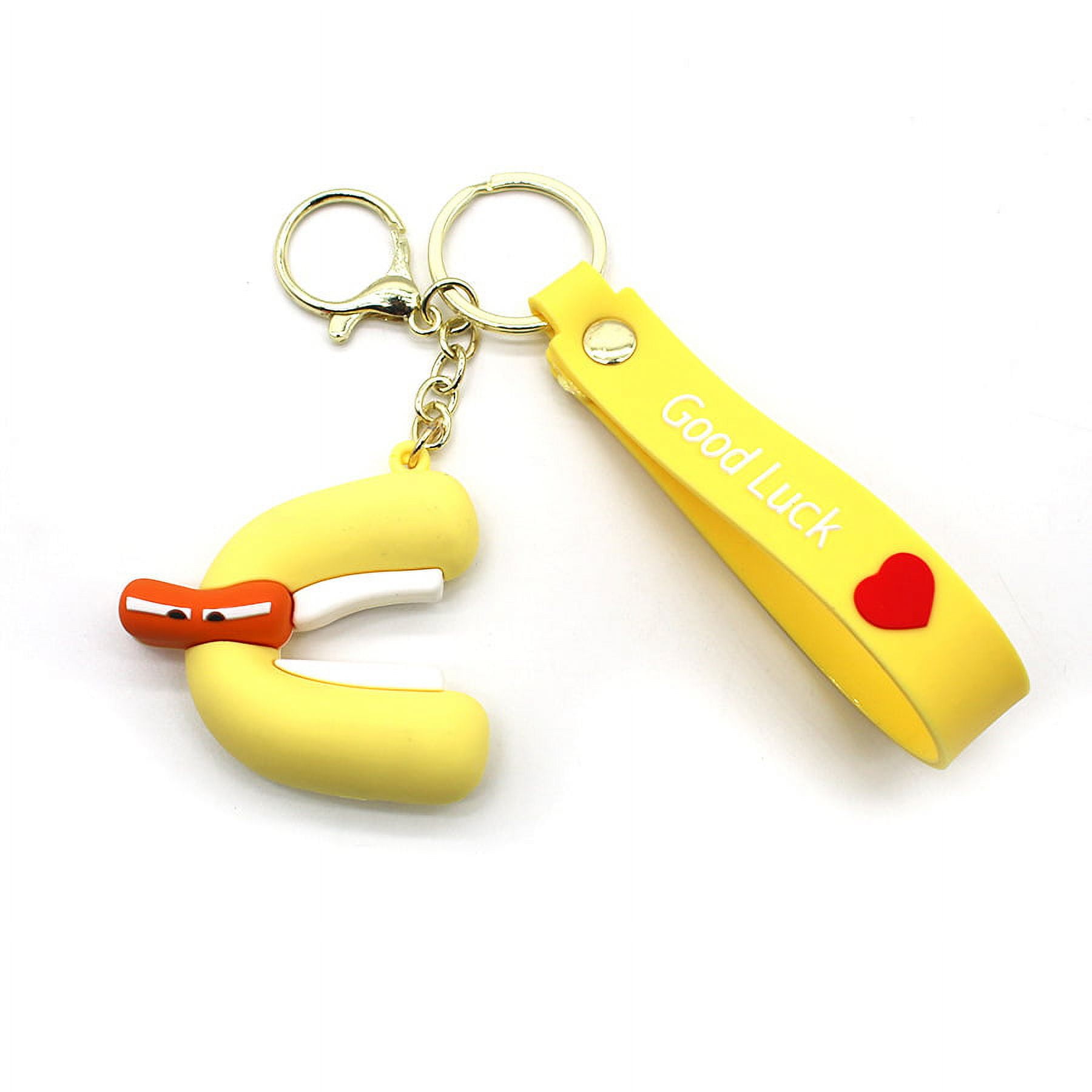 Banana Corn Keychain Key Accessories Key Chain All match - Temu