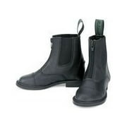 Lettia Children's Paddock Boots- Black- 12