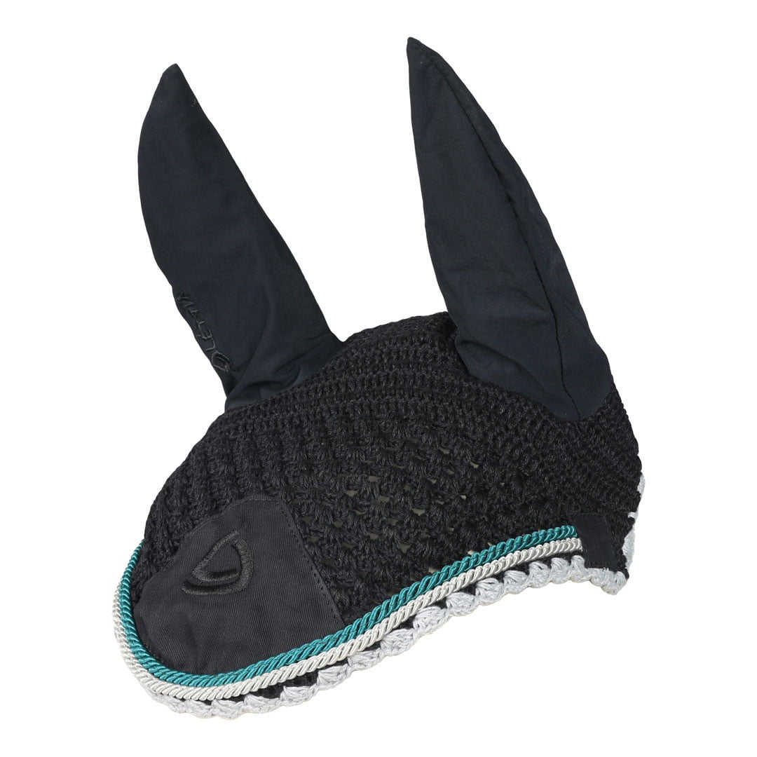 Lettia Honeycomb Collection Fly Bonnet - Black