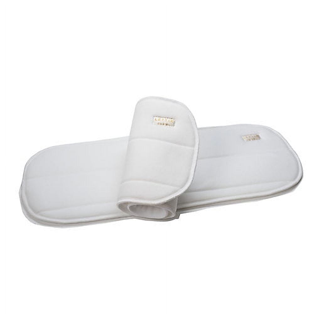 Lettia Pair NoBow Wraps 14 inch White