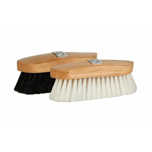 Lettia Syn Goat Hair Brush Wood Back