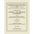 thumbnail image 1 of Lettres a Une Princesse d'Allemagne 1st Part, (Hardcover), 1 of 1