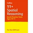 thumbnail image 1 of Letts 11+ Success: Letts 11+ Success – 11+ Spatial Reasoning Quick Practice Tests Age 10-11 for the CEM tests (Paperback), 1 of 2