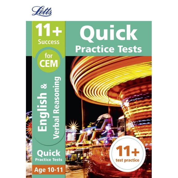 Letts 11+ Success: Letts 11+ Success  11+ Verbal Reasoning Quick Practice Tests: for the CEM tests : Age 10-11 (Paperback)