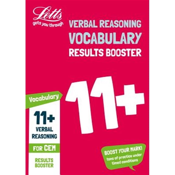 Pre-Owned Letts 11+ Success: Letts 11+ Success 11+ Vocabulary Results Booster: for the CEM tests : Targeted Practice Workbook (Paperback)