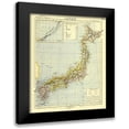 thumbnail image 1 of Letts 20x23 Black Modern Framed Museum Art Print Titled - Japan - Letts 1883, 1 of 5