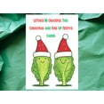thumbnail image 1 of Lettuce Be Grateful Christmas Card – Fun Festive Design with Santa Hats – Blank Inside for Personal Messages – Perfect Holiday Greeting Card, 1 of 2