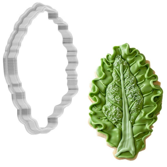 Lettuce Cookie Cutter 4 Inch Made in USA by WONDERTORY