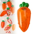 thumbnail image 1 of Lettuce Keeper For Refrigerator Western Style Creative Candy Box Carrot Shaped Personalized Candy Box New Easter Plastic Storage Box This Uniquely Designed Storage Box Is Not Practical But Also Sti, 1 of 9