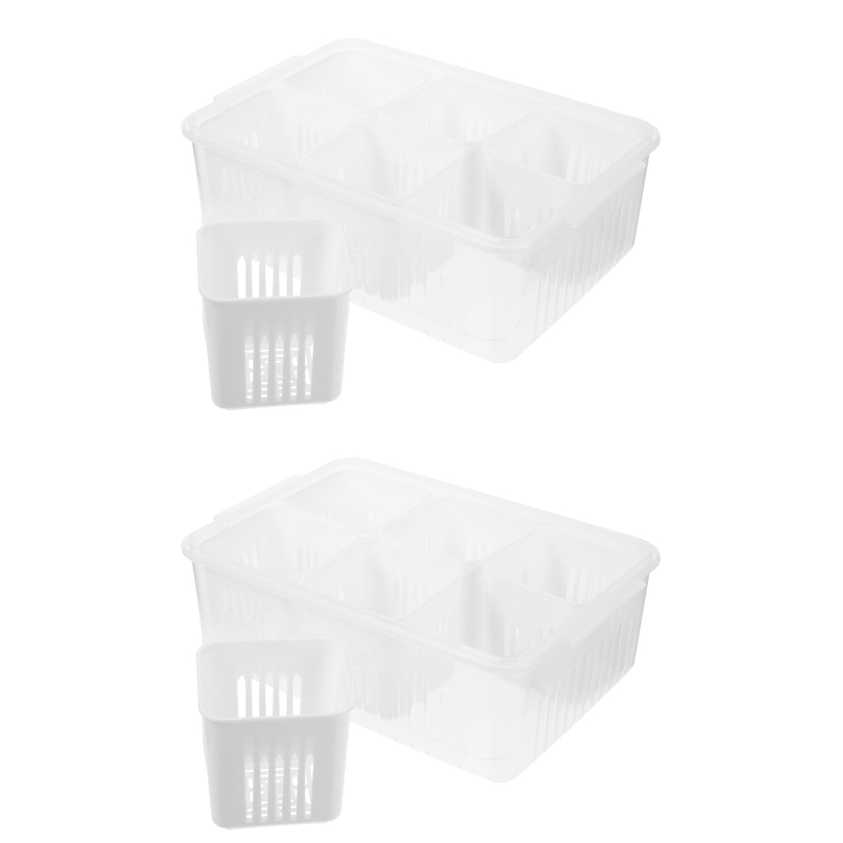 Lettuce Keeper for Fridge Refrigerator Plastic Organizer Box Container