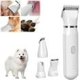 thumbnail image 1 of Lettuce Pets Grooming Set, Cabbage Pets Petstyle Pro 4 Different Blades, Electric Trimmer for Dog/Cat, Low Noise 4-in-1 Cordless Pet Grooming Kit for Grooming Paws, Eyes, Ears, Face, 1 of 10
