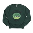 thumbnail image 1 of Lettuce Pray Funny Meme Black Text Vegetable Pun Humor Sweatshirt, for men & women, up to size 5XL, 1 of 3