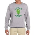 thumbnail image 1 of Lettuce, Romaine Calm Sweatshirt Men -GoatDeals Designs, Male Medium, 1 of 4