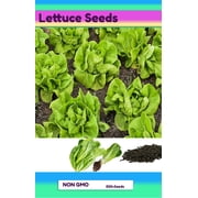 Lettuce Seeds for Planting-500+ Buttercrunch Lettuce Seeds Heat Tolerant Vegetable Garden Seeds for Outdoor Gardens, Raised Beds, Containers & Hydroponic Growing