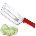 thumbnail image 1 of Lettuce Shredder Knife for Coleslaw - Stainless Steel Shredder Knife, Ergonomic and Non-Slip Handle, 11.8" Rust Resistant Cabbage Cutter, Easy to Use and Clean, Durable and Lightweight, 1 of 9