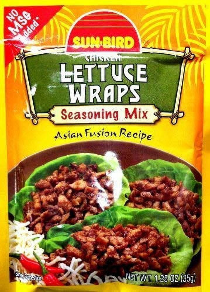 Lettuce Wrap Seasoning Mix WHF2 Packets - Asian Fusion Recipe for ...