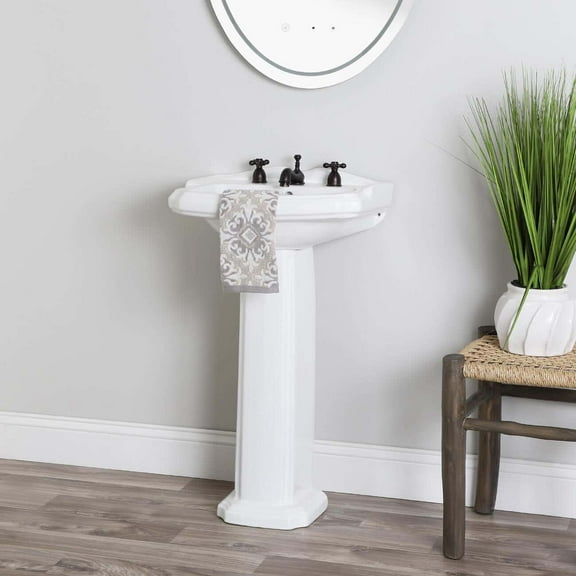 Lettura 19 Inch Pedestal Sink