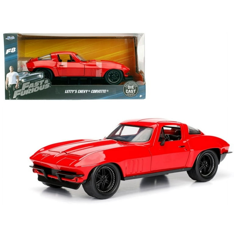ワイスピJADATOYS 1:24 LETTY'S CHEVY CORVETTE Letty's Chevrolet Corvette Fast & Furious F8