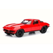 Lettys Chevy Corvette, Red - Jada 98298 - 1/24 Scale Diecast Model Toy Car