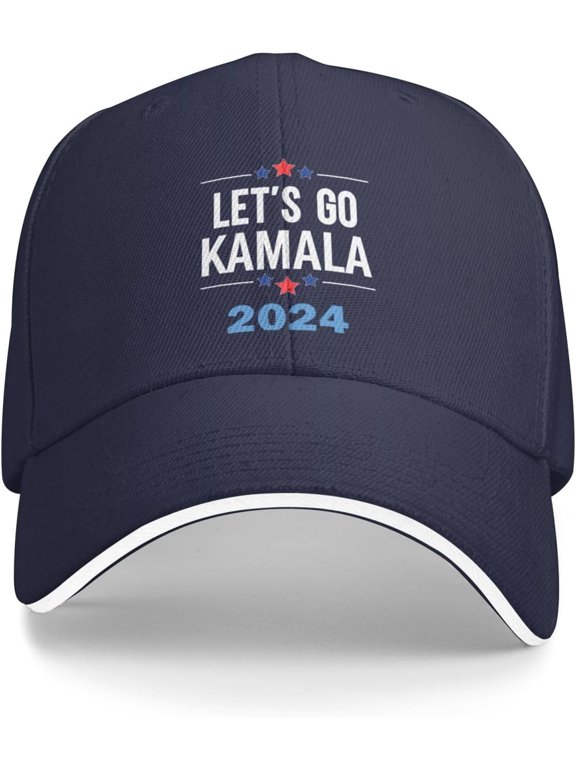 Kamala Baseball Cap for Women Cowboy Hat Trucker Hat Men Dad Hat Adjustable Hat Snapback Hat Black