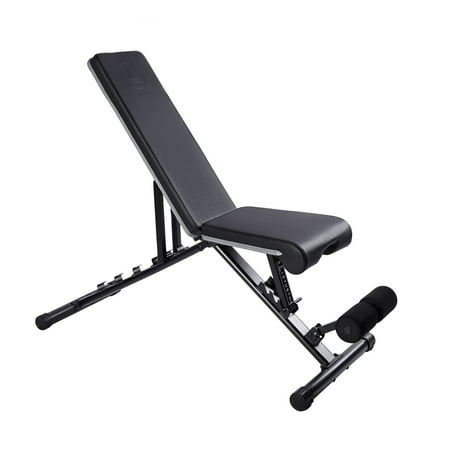 Letusto Adjustable Weight Bench Heavy Duty Incline Decline and Flat Bench, 1100 lb Weight Capacity