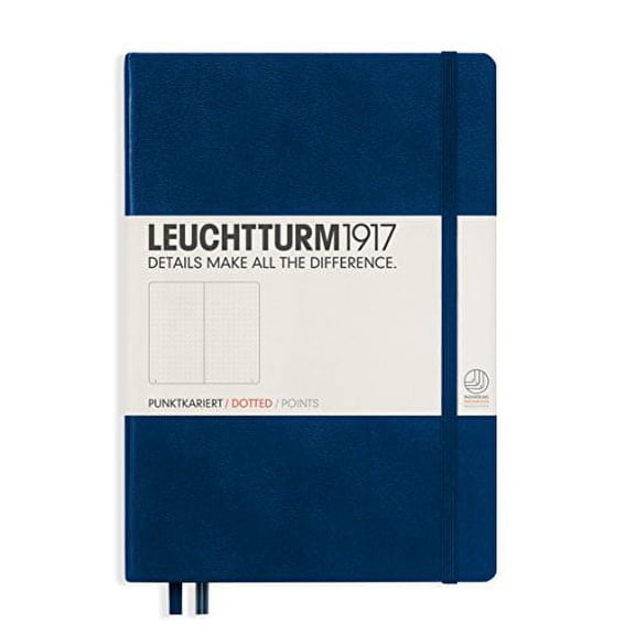 Leuchtturm Notebook A5 Medium Dotted Navy Blue