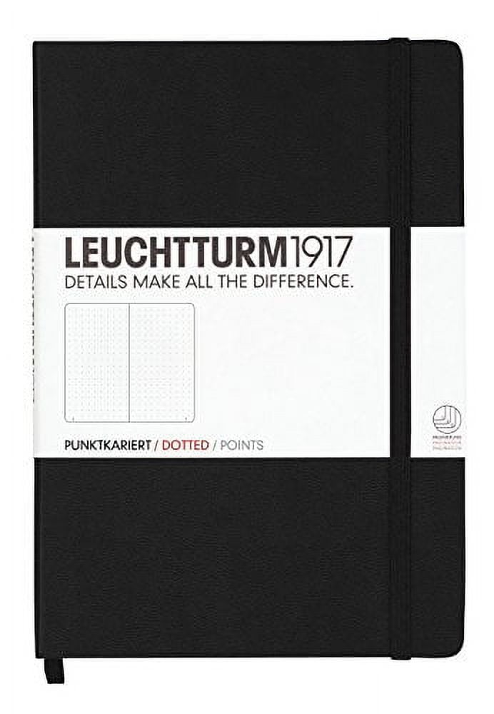 Leuchtturm1917 A5 Medium Hardcover Dotted Notebook - Fox Red