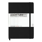 Leuchtturm1917 Medium Size Hardcover A5 Notebook - Dotted Pages - Black
