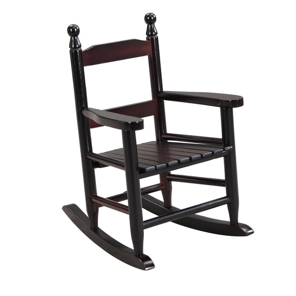 Leuco Kids Rocking Chair, Solid Oak Wood Indoor Outdoor Durable Children's Chair for Toddlers