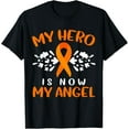 thumbnail image 1 of Leukemia Awareness I Wear Orange For Someone Butterfly T-Shirt, 1 of 4