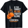 thumbnail image 1 of Leukemia Awareness Month Boxing Gloves Orange Ribbon T-Shirt, 1 of 4