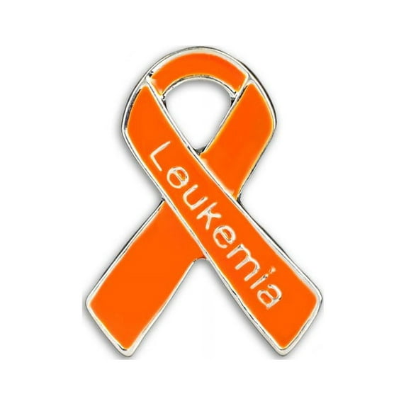 Leukemia Awareness Ribbon Pins