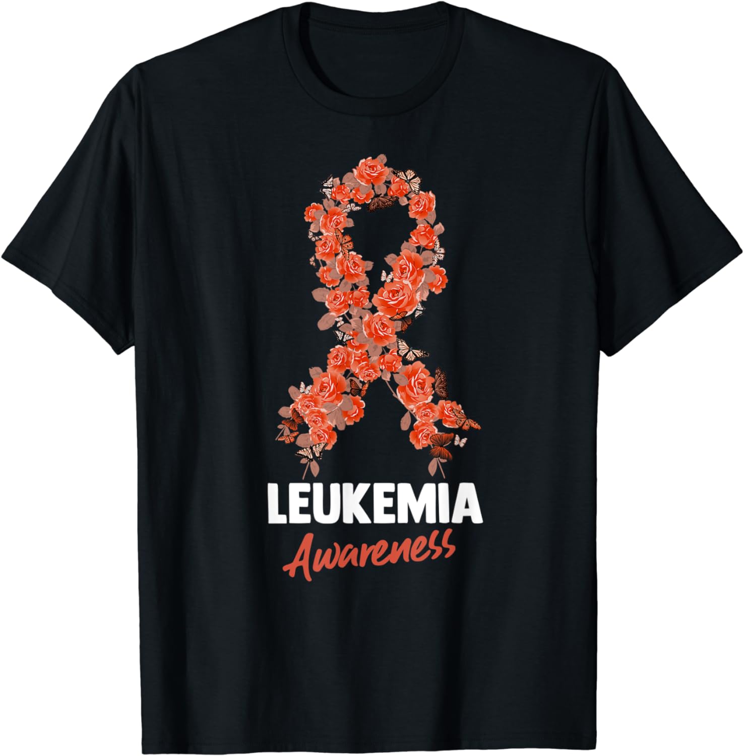 Leukemia Awareness Ribbon T Shirt 8271